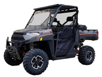 Spike Polaris Ranger Full-Size 2013-Current Scratch Resistant Multi-Vent Windshield By Spike