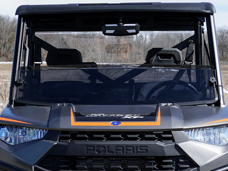 Spike Polaris Ranger Full-Size 2013-Current TINTED SHORT Windshield By Spike