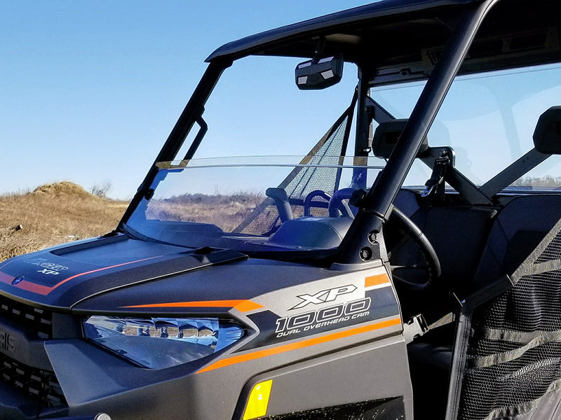 Spike Polaris Ranger Full-Size 2013-2020 Short Windshield by Spike-HC