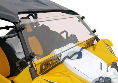 Spike Yamaha 2016-2018 YXZ Full Windshield With Dual Sliding Vents-HC