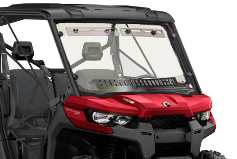 Spike Can-Am Defender Multi-Vent Windshield W/Hard Coat