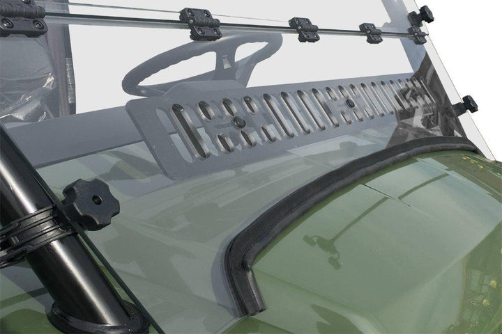 Spike John Deere Gator 625/825 Hinged HC Windshield With Sliding Vent - Rugged Terrain