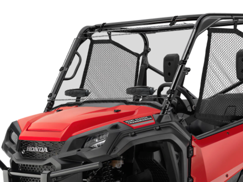 Spike Honda Pioneer 1000 TRR Windshield w/Dual Comfort Flow Vents-HC