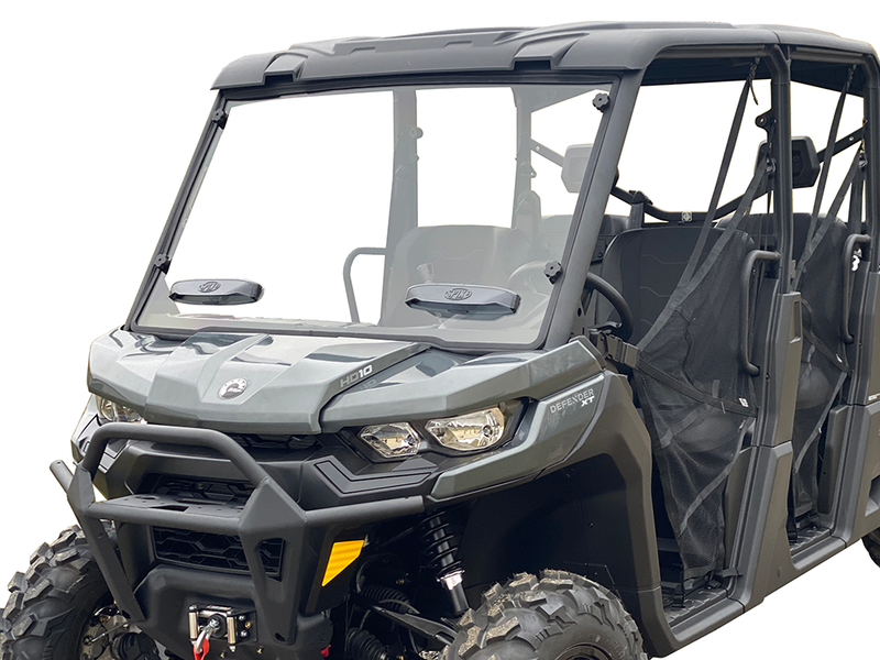 Spike Can-Am Defender Comfort Flow Venting Windshield W/Hard Coat