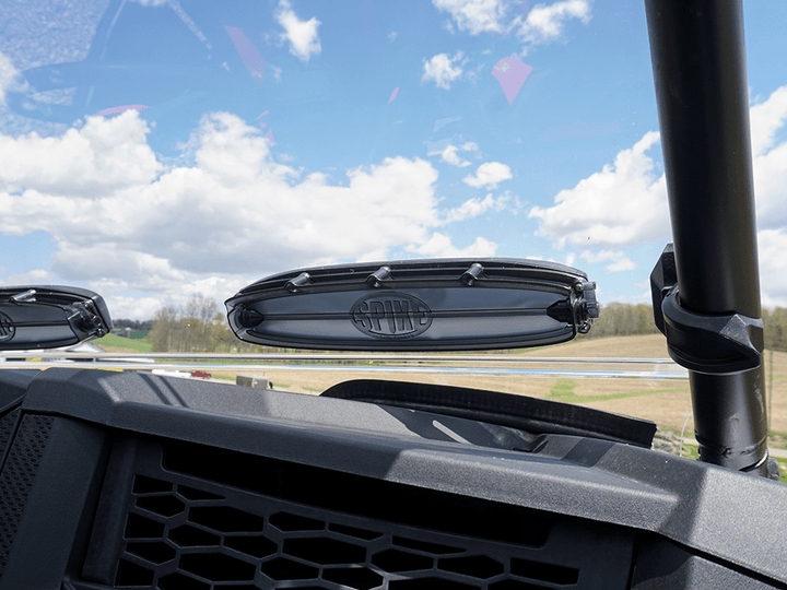 Spike POLARIS RZR 2019+ FULL TRR/VENTED WINDSHIELD - HC - Rugged Terrain