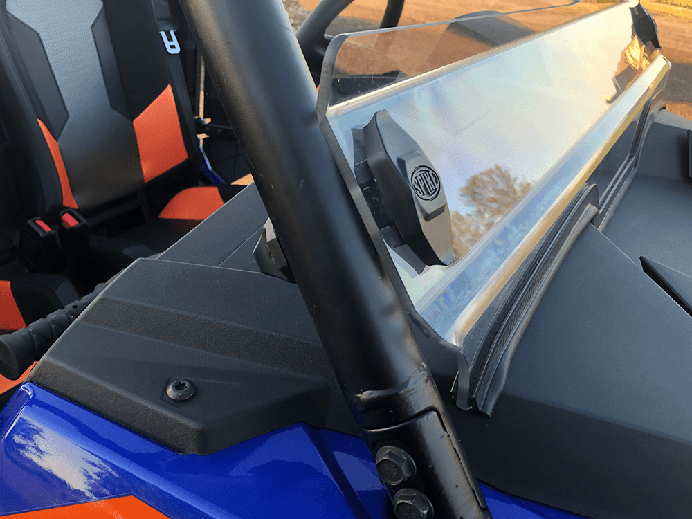 Spike Polaris RZR Turbo-S/XP 1000/Trail TRR Tinted Short Shield ...