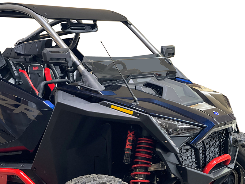 Spike POLARIS PRO-R Tinted Short Windshield-GP