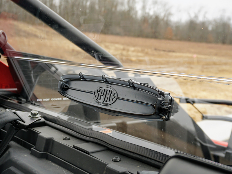 Spike POLARIS RZR PRO Rear Vented Windshield-GP