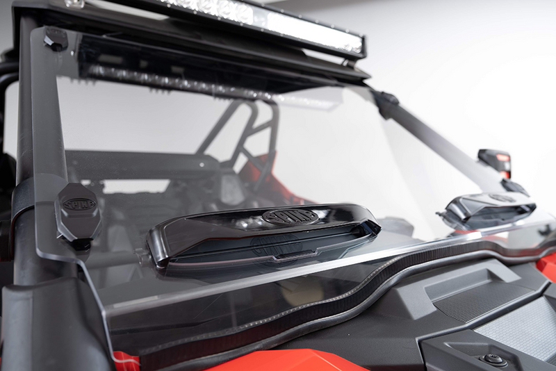 Spike Polaris RZR PRO Venting Windshield Featuring Tool-less Rapid Release