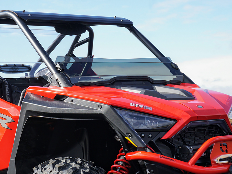 Spike Polaris RZR PRO XP TRR Tinted Short Windshield