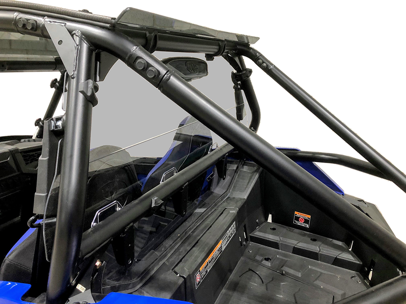 Spike Polaris RZR Trail (2021+) Rear Tinted/ Vented Windshield-GP