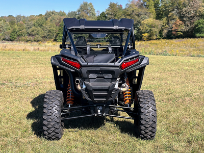 Spike Polaris RZR XP & XP-4 1000 (2024) Rear Tinted & Vented windshield-GP