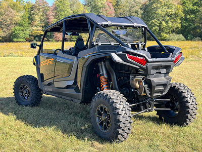 Spike Polaris RZR XP & XP-4 1000 (2024) Rear Tinted & Vented windshield-GP