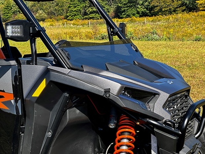 Spike Polaris RZR XP/XP-4 1000 Tinted Short Windshield-GP