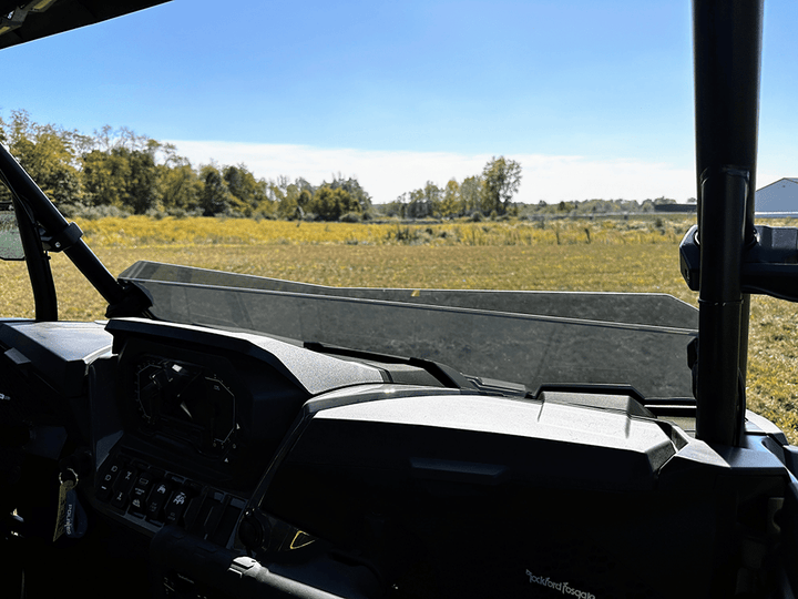 Spike Polaris RZR XP/XP - 4 1000 Tinted Short Windshield - GP - Rugged Terrain