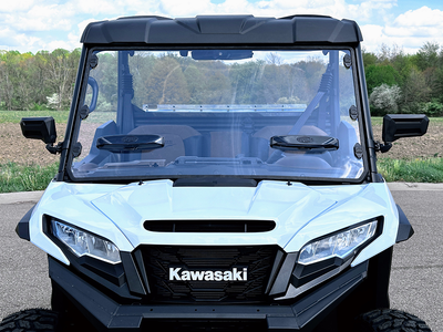 Spike Kawasaki Ridge Full Windshield With Comfort Flow Vents