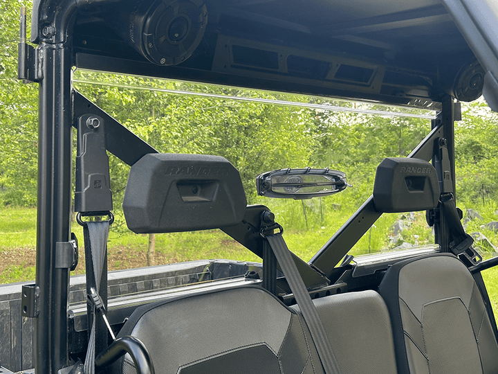 Spike Polaris Ranger 1000/XP1000/Kinetic Rear Vented Windshield - HC - Rugged Terrain