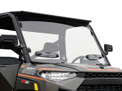 Spike Polaris Ranger Full Size (Pro-Fit) Venting Windshield With TRR (Tool-Less-Rapid-Release) Mounting System