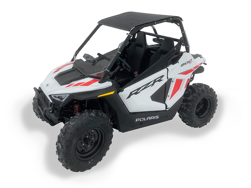 Spike Polaris RZR Youth 200 Roof and Windshield Combo