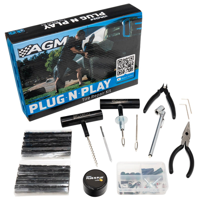 AGM Products Plug n Play Tire Repair Kit