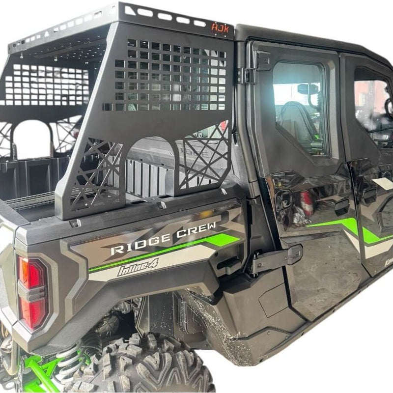 AJK Offroad Bed Headache Rack for Kawasaki Ridge - Rugged Terrain