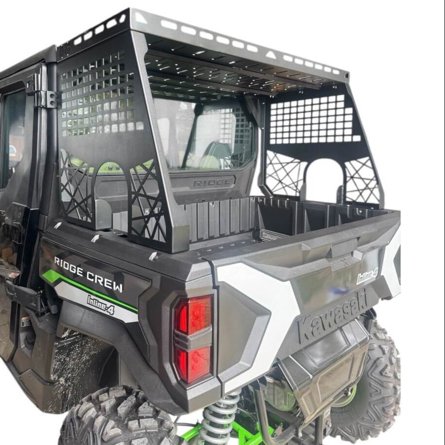 Kawasaki Ridge Rack Kawasaki Ridge Headache Rack – Heavy-Duty Bed Protection by AJK Offroad ...