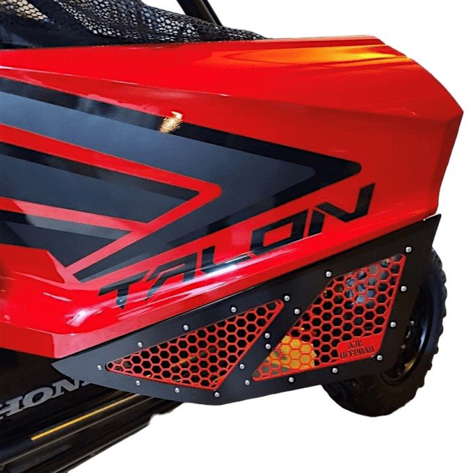 AJK Offroad Vented Lower Door Inserts for Honda Talon - Rugged Terrain