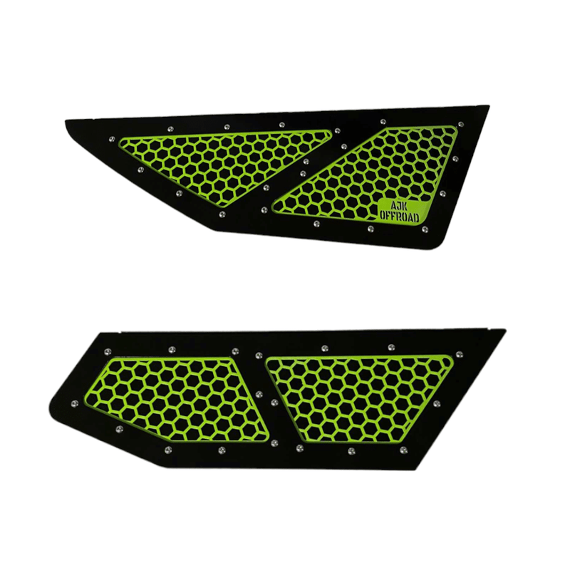 AJK Offroad Vented Lower Door Inserts for Honda Talon - Rugged Terrain