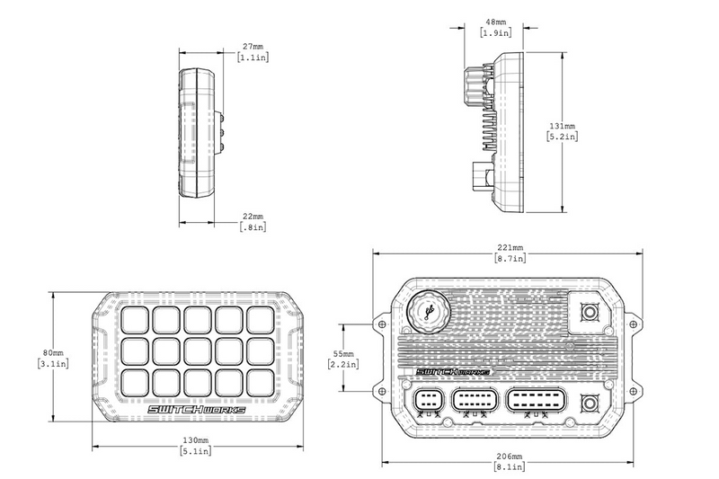 Switch Works Alpha 12 Smart Switch With 12 Outputs by SSV Works