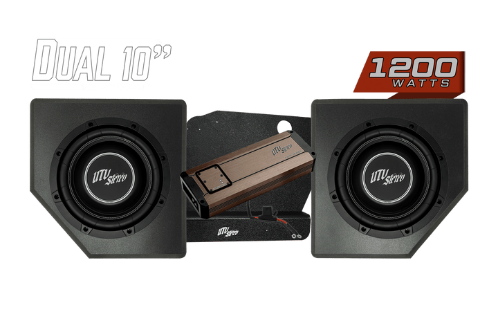 UTV Stereo Can - Am X3 Elite Rear Sub Upgrade | UTVS - X3 - RS - UP - E - Rugged Terrain