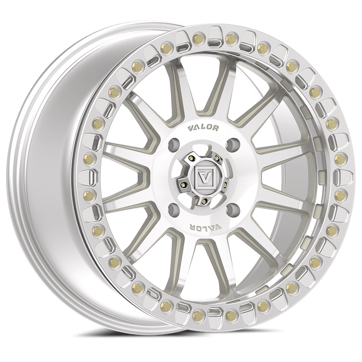 V09 BEADLOCK 17X8 +40 4X156 RAW MACHINED - Rugged Terrain