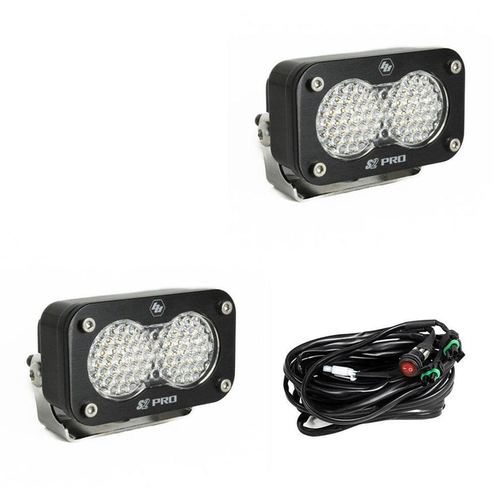 Baja Designs S2 Pro LED Light Pods - Clear - Rugged Terrain
