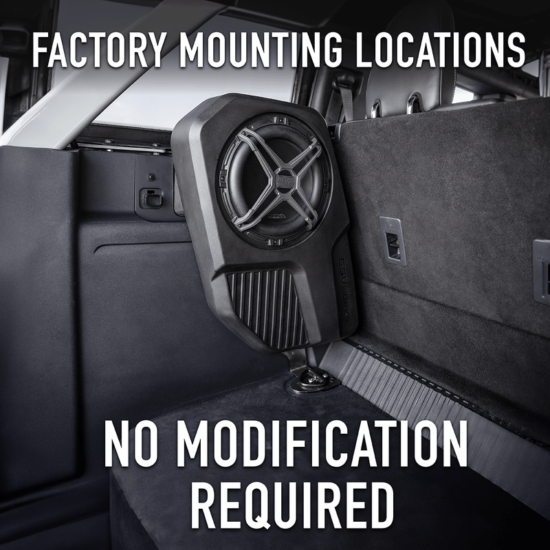 2021 - 2024 Ford Bronco 4 - Door Rear Subwoofer Add - On - Rugged Terrain