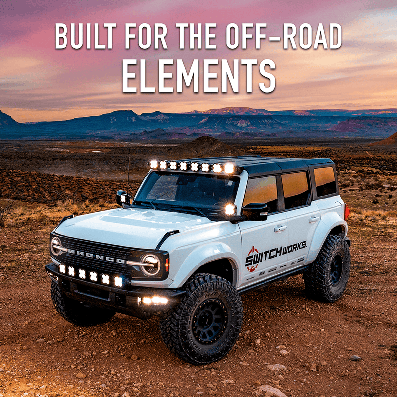 2021 - 2024 Ford Bronco 4 - Door Rear Subwoofer Add - On - Rugged Terrain