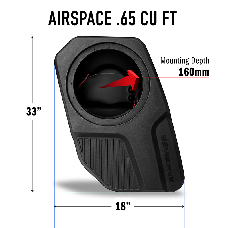 2021-2024 Ford Bronco 4-Door Rear Subwoofer Add-On