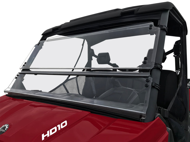 Spike Can-Am Defender Full Tilting Scratch Resistant Windshield