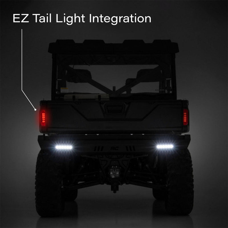 Turn - Signal Plug - & - Play Kit | 2020 - 2026 Can - Am Defender | Front Fang Lights w/Taillight Integration - Rugged Terrain