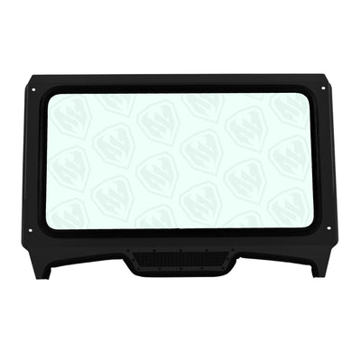 Moto Armor Glass Windshield for CAGEWRX Super Shorty Cage | 2019+ RZR TURBO S / XP 1000