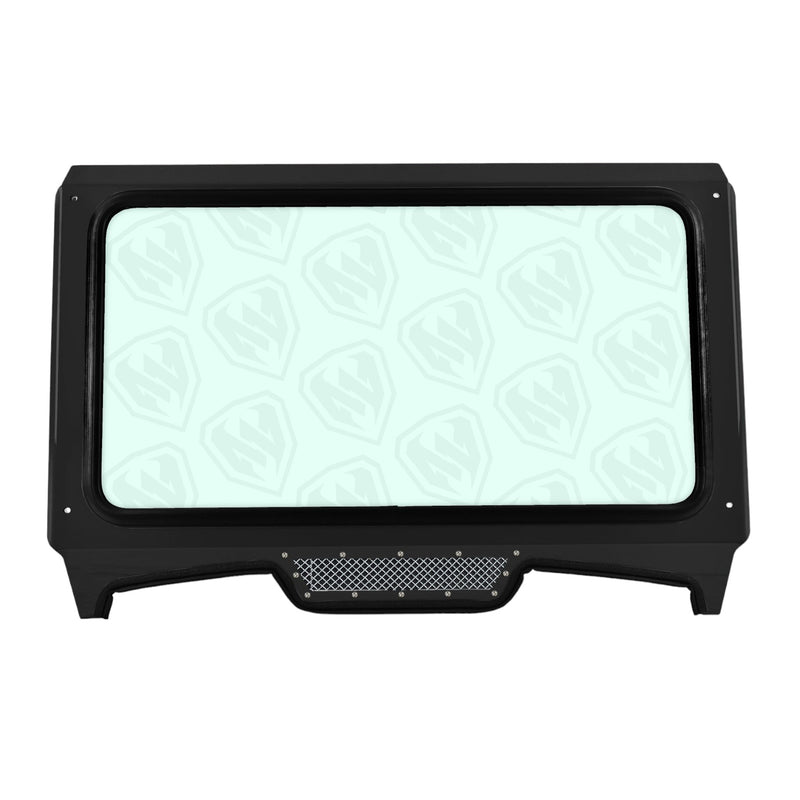 Moto Armor Glass Windshield for CAGEWRX Super Shorty Cage | 2019+ RZR TURBO S / XP 1000