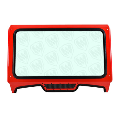 Moto Armor Glass Windshield for CAGEWRX Super Shorty Cage | 2019+ RZR TURBO S / XP 1000
