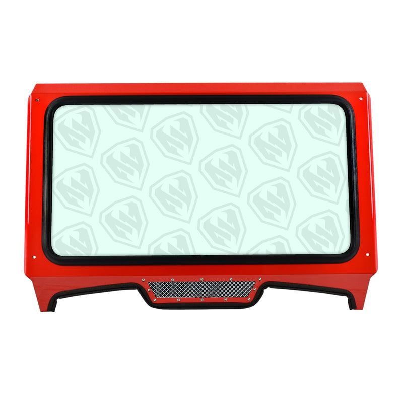 Moto Armor Glass Windshield for CAGEWRX Super Shorty Cage | 2019+ RZR TURBO S / XP 1000