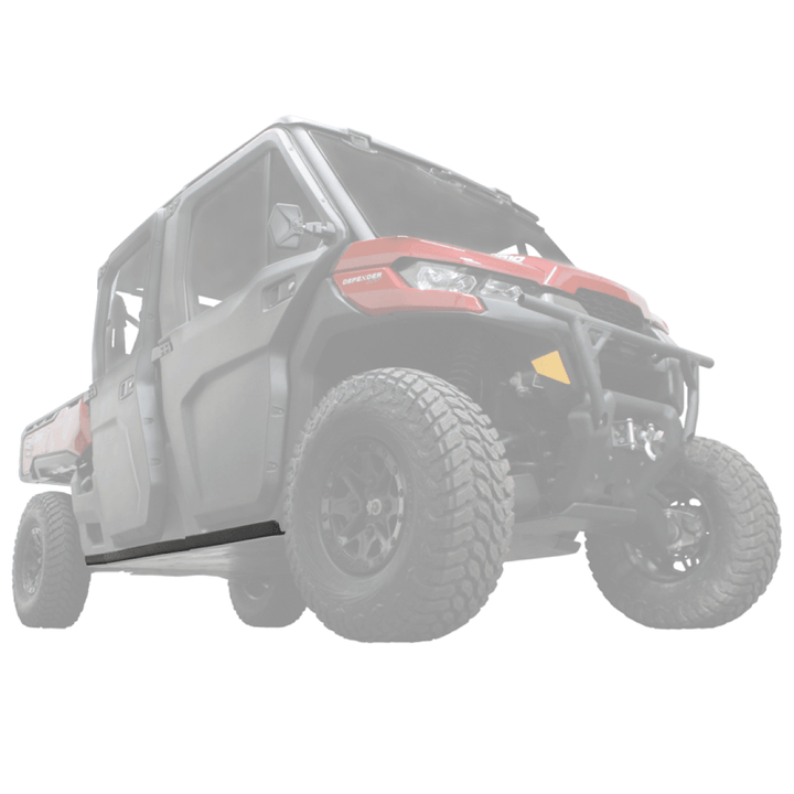 Factory UTV Can - Am Defender Max UHMW Rock Sliders - Rugged Terrain