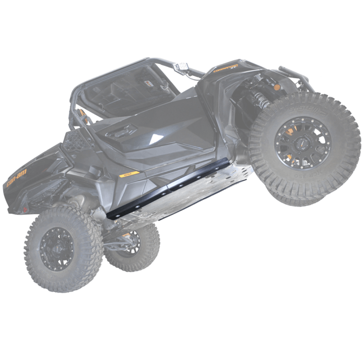 Factory UTV Can - Am Commander & Maverick Sport/Trail UHMW Rock Sliders - Rugged Terrain