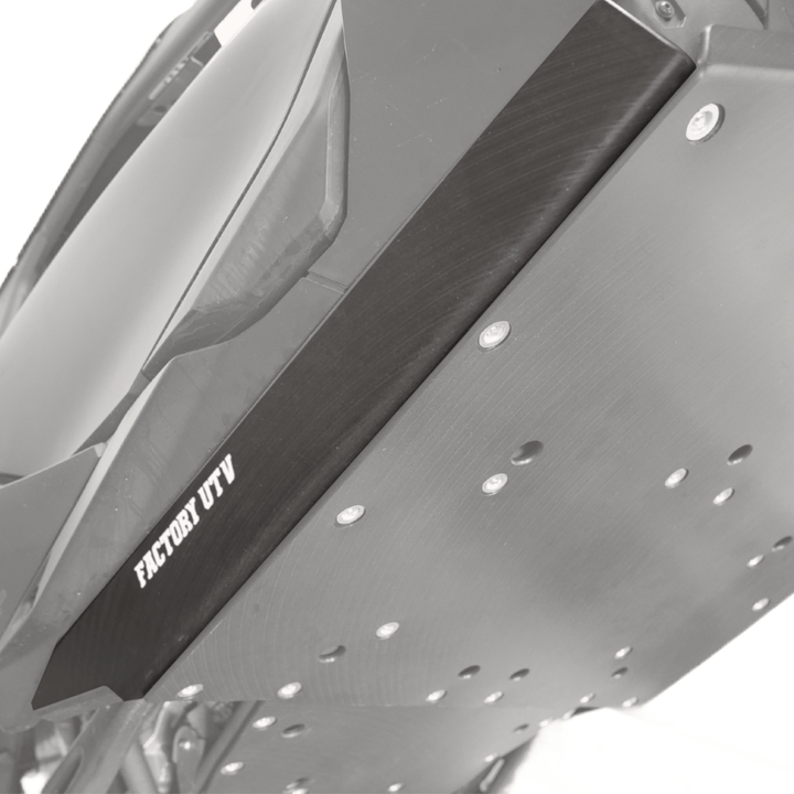 Factory UTV Can - Am Maverick R UHMW Rock Sliders - Rugged Terrain