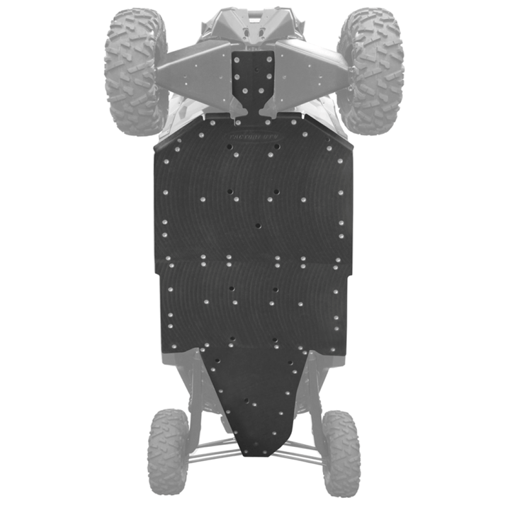 Factory UTV Can - Am Maverick X3 Max UHMW Skid Plate - Rugged Terrain