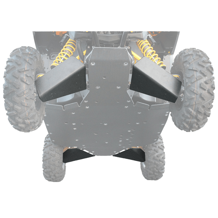 Factory UTV Can - Am Maverick & Maverick MAX UHMW A - Arm Guards - Rugged Terrain