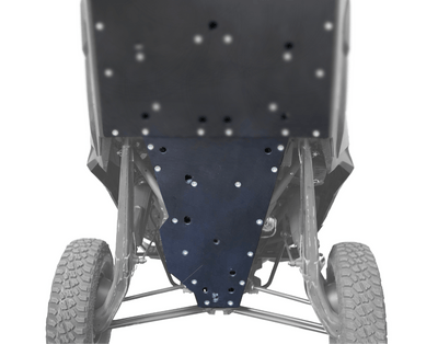 Can - Am Maverick R Max UHMW Rear Skid Plate - Rugged Terrain