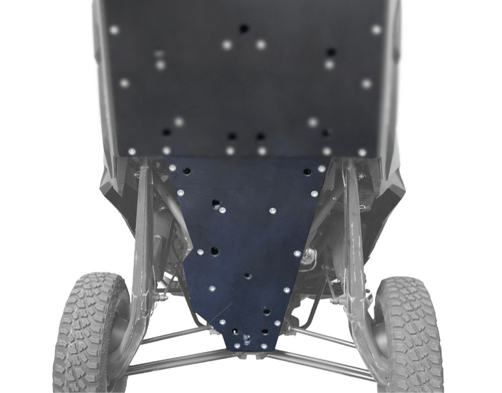 Can - Am Maverick R UHMW Rear Skid Plate - Rugged Terrain