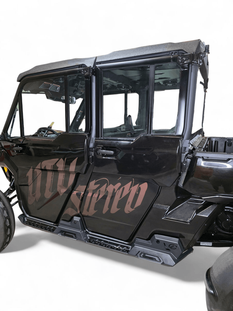Elektric Offroad Rock Steps 2016+ Can - Am Defender Max - Rugged Terrain