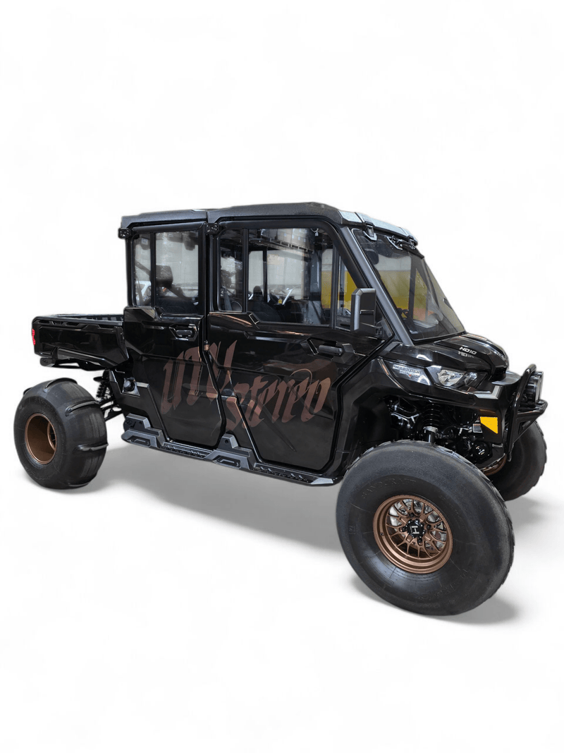 Elektric Offroad Rock Steps 2016+ Can - Am Defender Max - Rugged Terrain